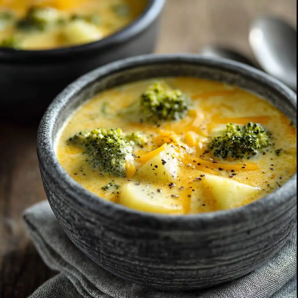 Broccoli Potato Cheese Soup Recipe - Recipe Image