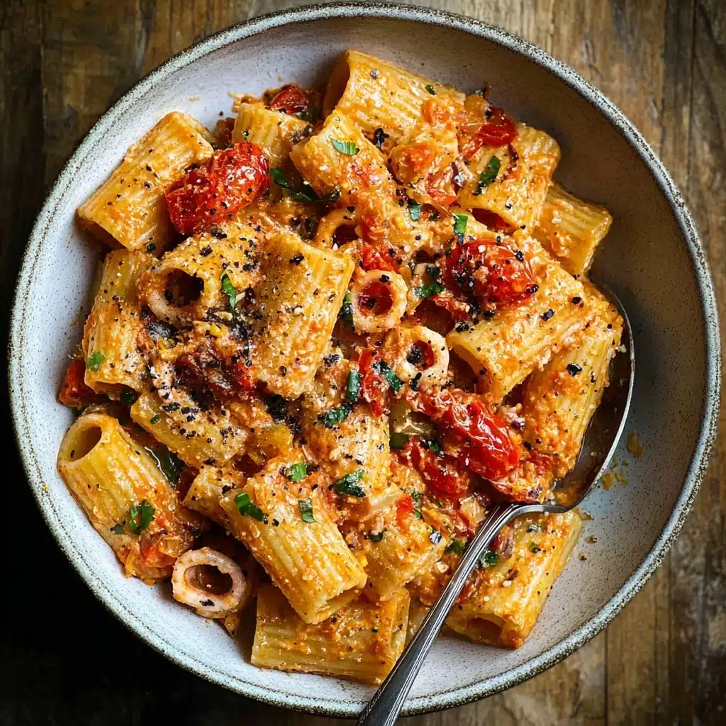 Eggplant and Sun-Dried Tomato Ricotta Pasta Recipe