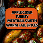 Healthy Apple Cider Turkey Meatballs Recipe