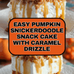 Pumpkin Snickerdoodle Snack Cake Recipe