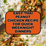 Thai Peanut ChickenThai Peanut Chicken Recipe
