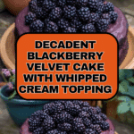Blackberry Velvet Gothic Cake Recipe