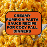 Pumpkin Pasta Sauce Recipe