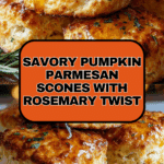 Savory Pumpkin Parmesan Scones Recipe