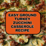 Ground Turkey Zucchini Casserole Recipe