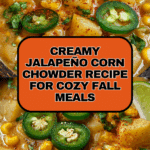 Creamy Jalapeño Corn Chowder Recipe