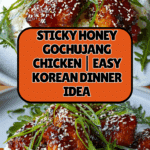 Sticky Honey Gochujang Chicken Recipe