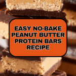 No-Bake Peanut Butter Protein Bars Recipe
