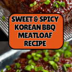 Sweet & Spicy Korean BBQ Meatloaf Recipe