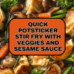 Potsticker Stir Fry Recipe