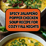 Spicy Jalapeño Popper Chicken Soup for Cozy Nights In Recipe