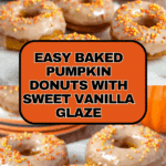 Baked Pumpkin Donuts Recipe