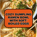 Dumpling Ramen Bowl Recipe