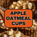 Healthy Baked Apple Cinnamon Oatmeal Cups Recipe