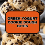 Greek Yogurt Cookie Dough Bites Recipe