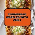 Cornbread Waffles with Chili Recipe