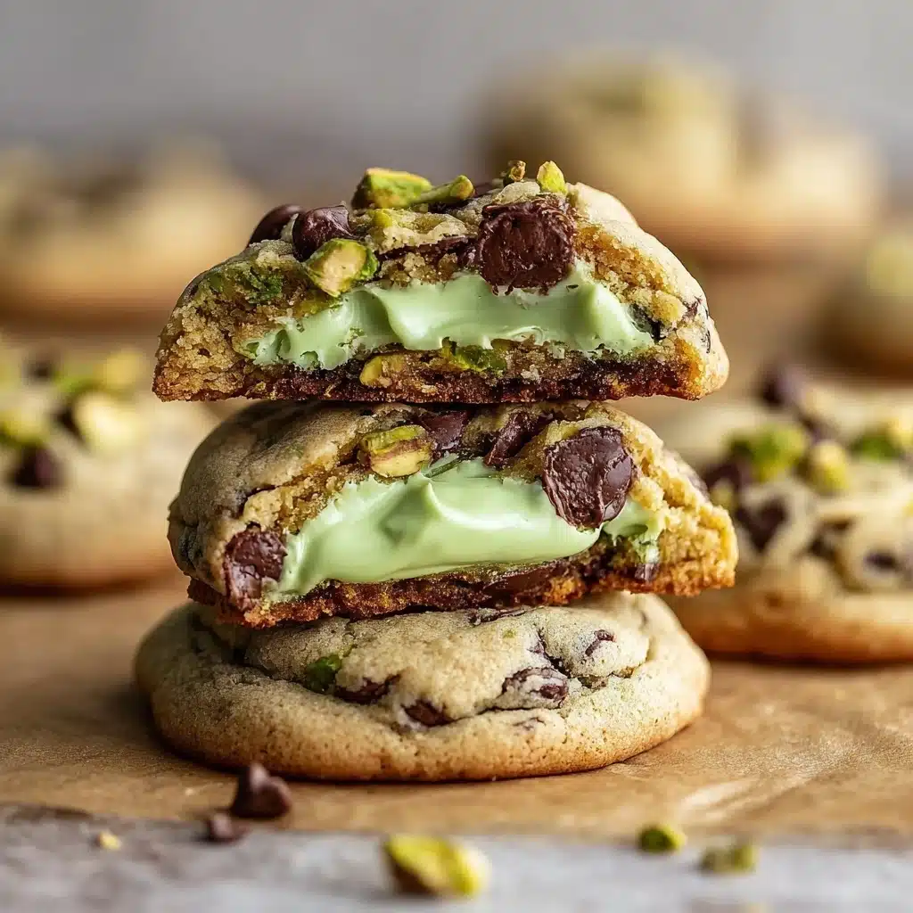 Pistachio Cream Cookies Recipe - Recipe Image