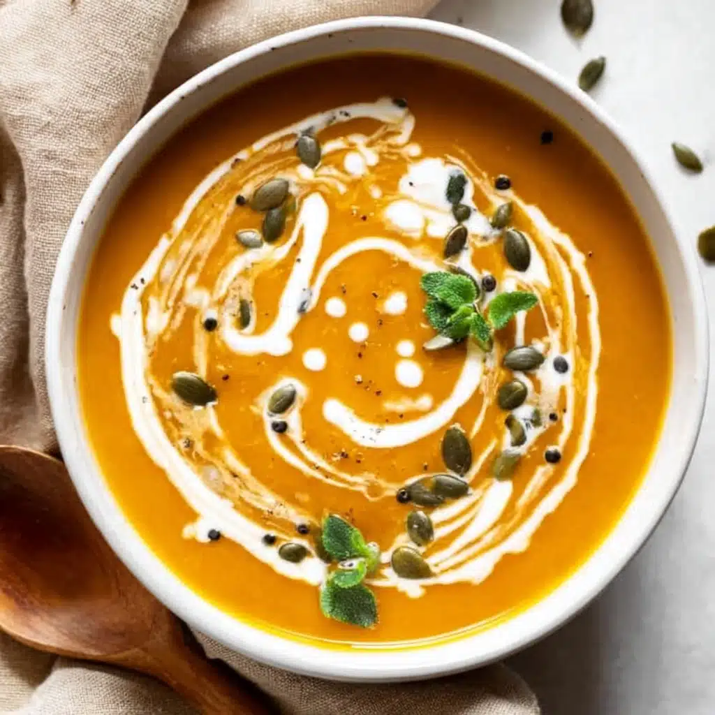 Coconut Curry Pumpkin Soup Recipe - Recipe Image