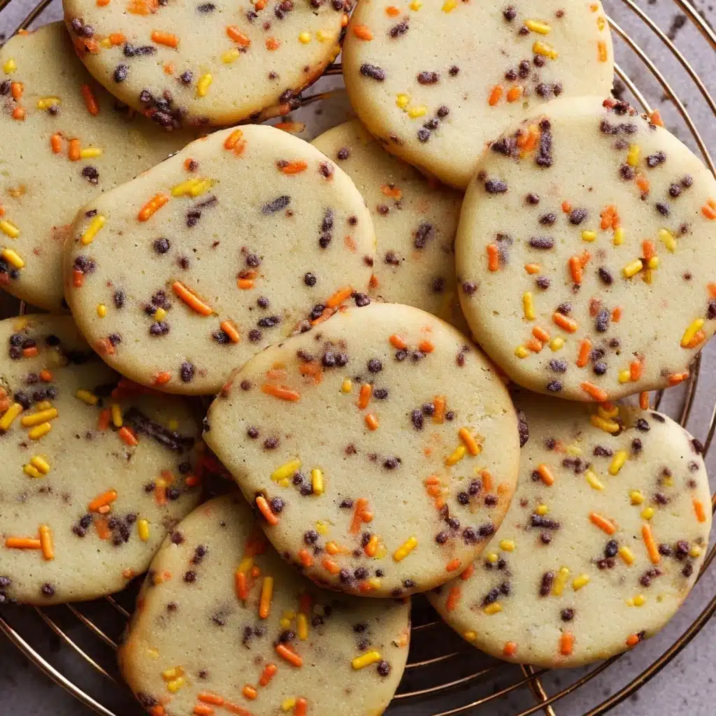 Halloween Shortbread Cookies Recipe - Recipe Image
