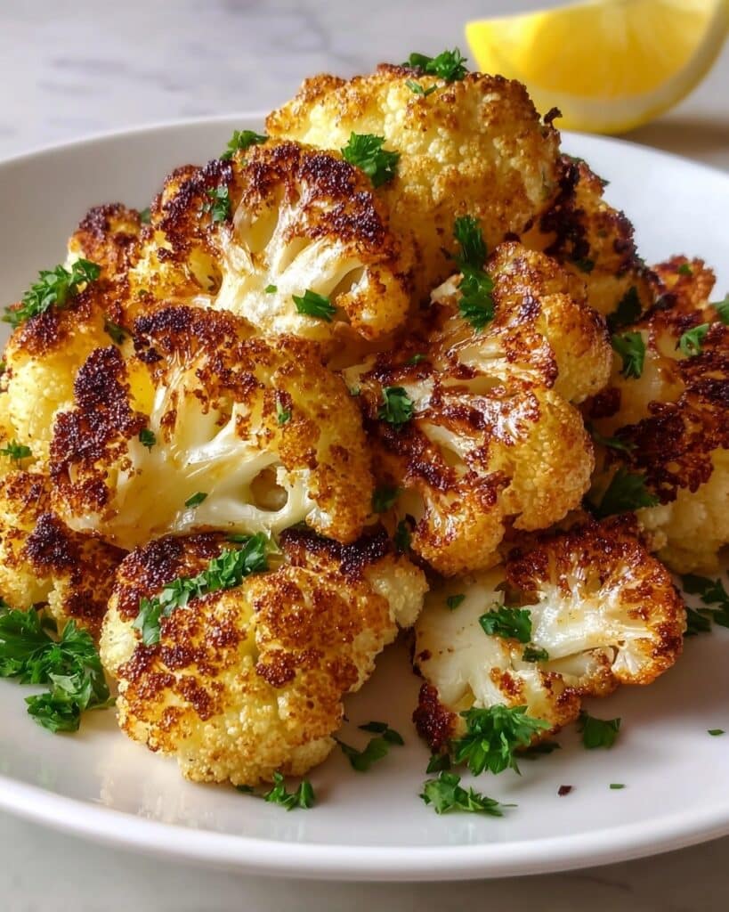 Crispy Roasted Cauliflower Recipe