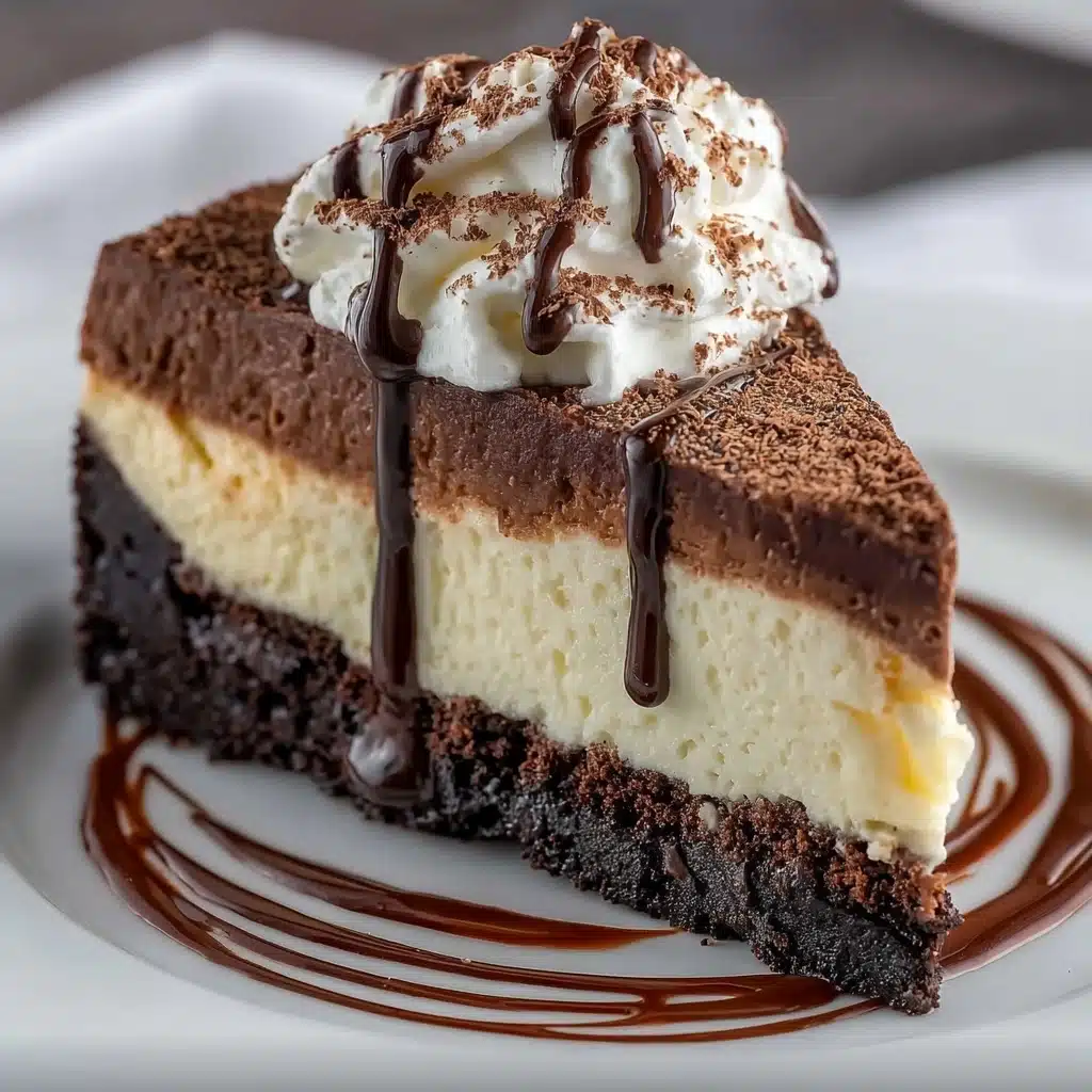 Brownie Bottom Cheesecake Recipe - Recipe Image