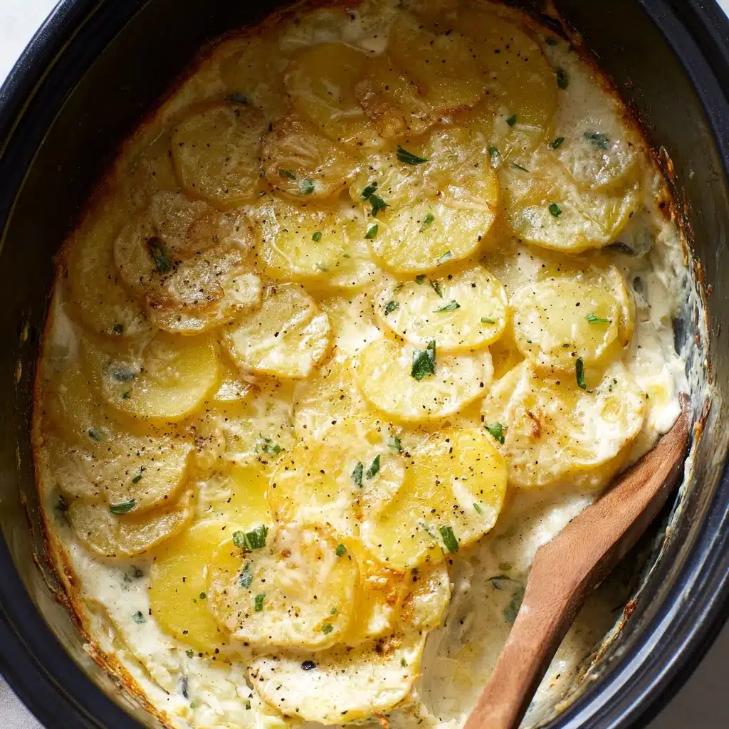 Crock Pot Scalloped potatoes Recipe