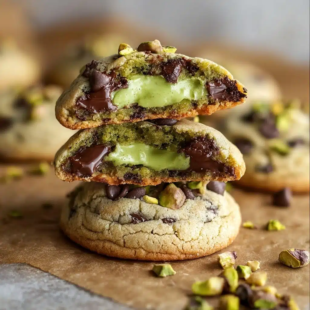 Pistachio Cream Cookies Recipe