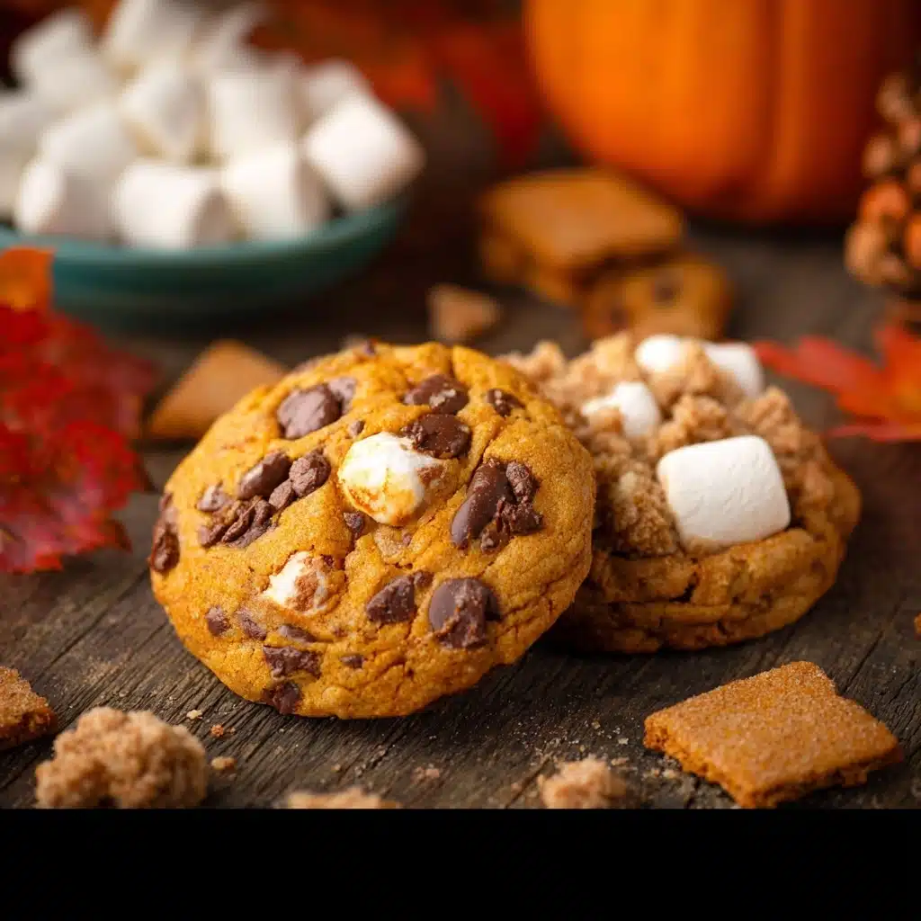 Pumpkin S’mores Cookies Recipe - Recipe Image