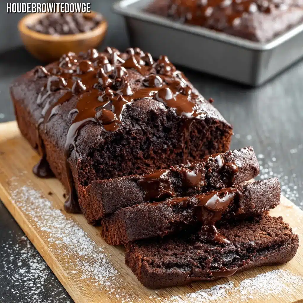 Hot Fudge Brownie Bread Recipe