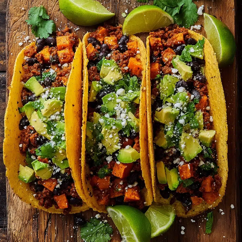 Sweet Potato and Black Bean Tacos Recipe - Recipe Image