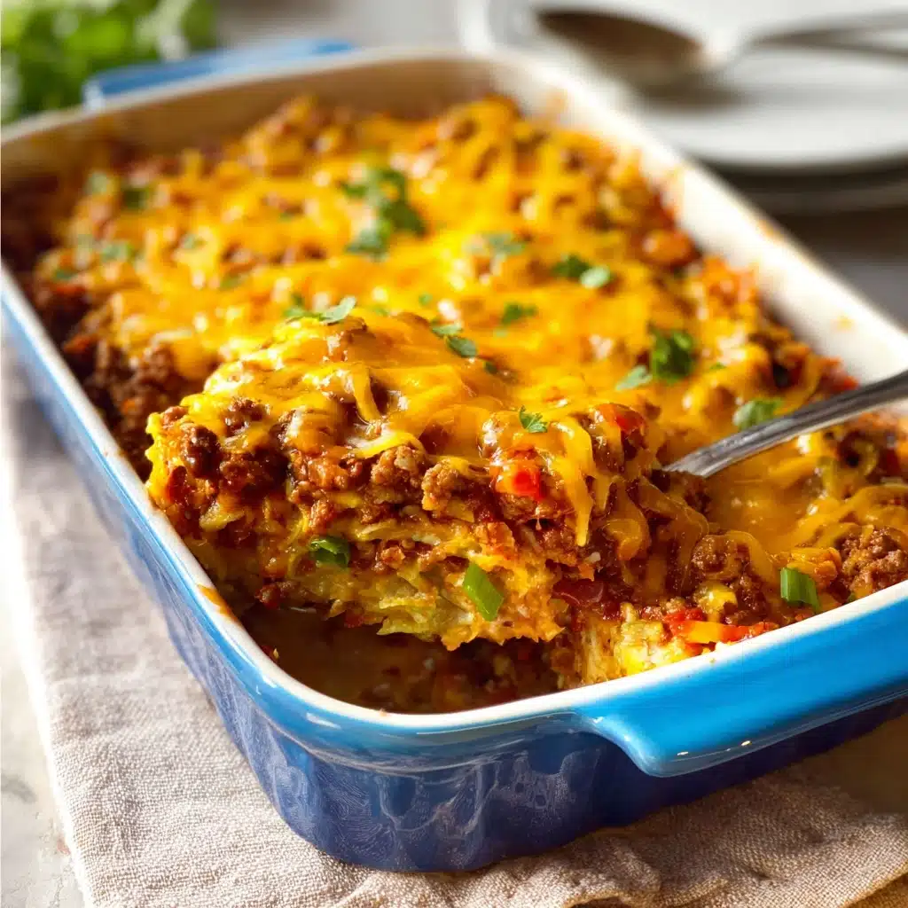 Cabbage Beef Bake Recipe