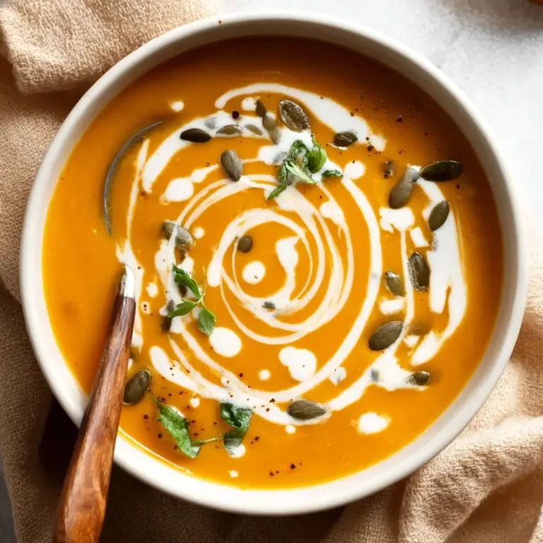Coconut Curry Pumpkin Soup Recipe