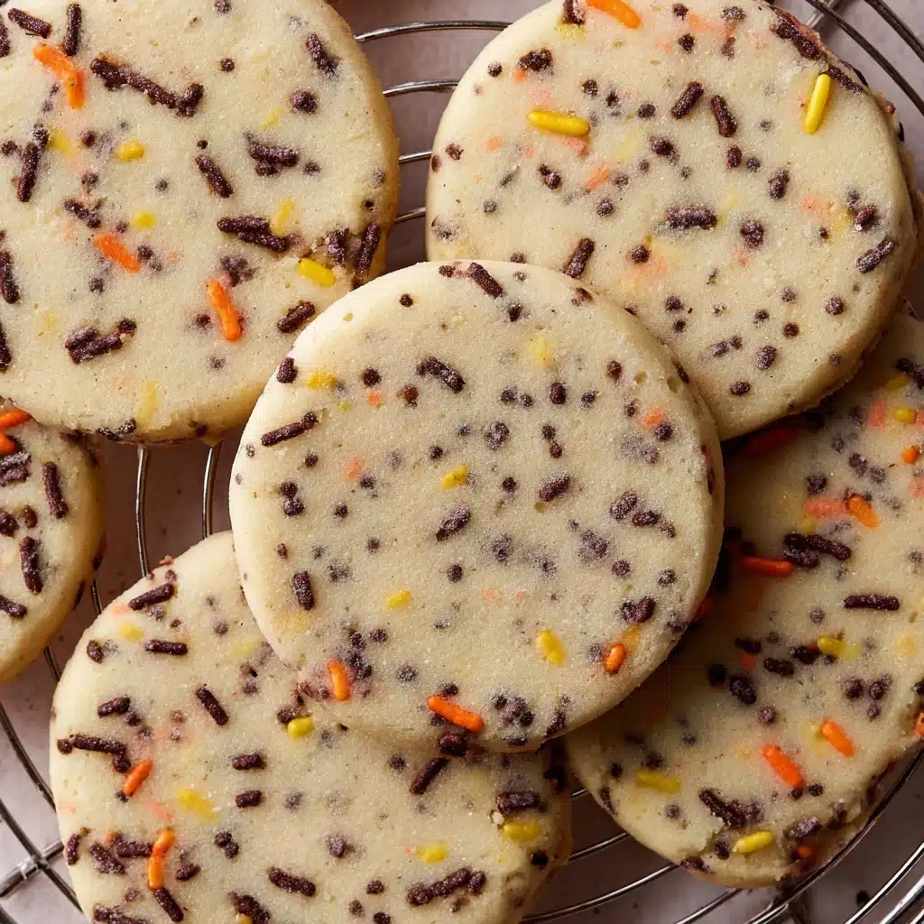 Halloween Shortbread Cookies Recipe - Recipe Image