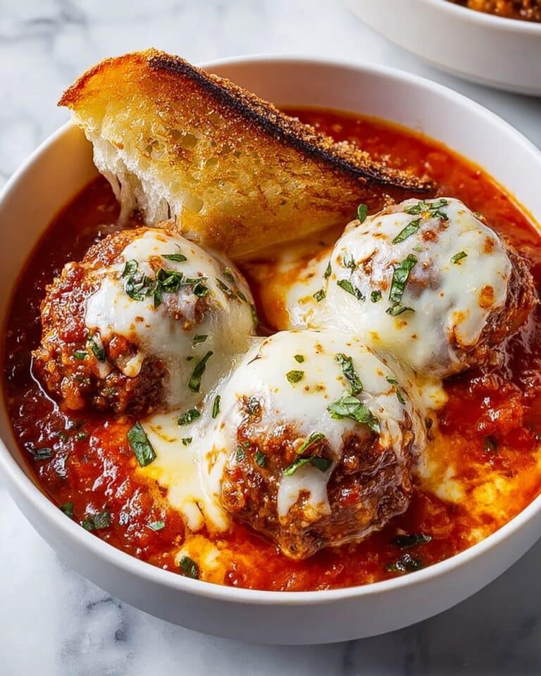 Hearty Meatball Sub Soup Recipe