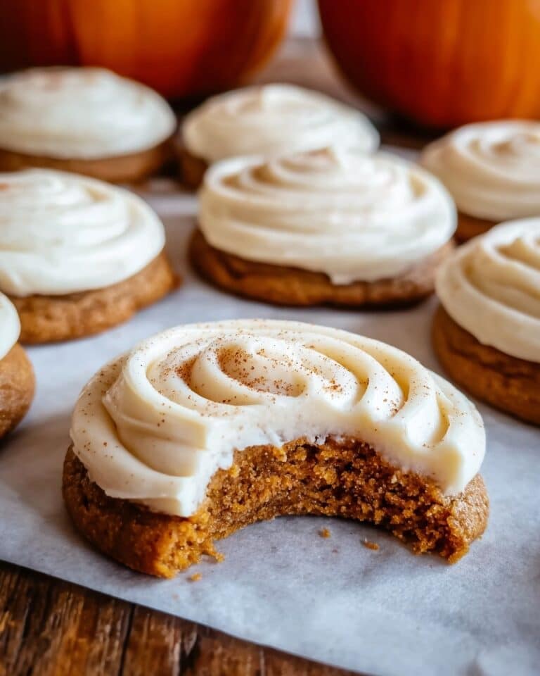 Pumpkin Sugar Cookies with Cream Cheese Frosting Recipe
