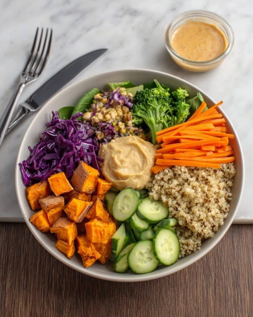 Thai Peanut Sweet Potato Buddha Bowl Recipe