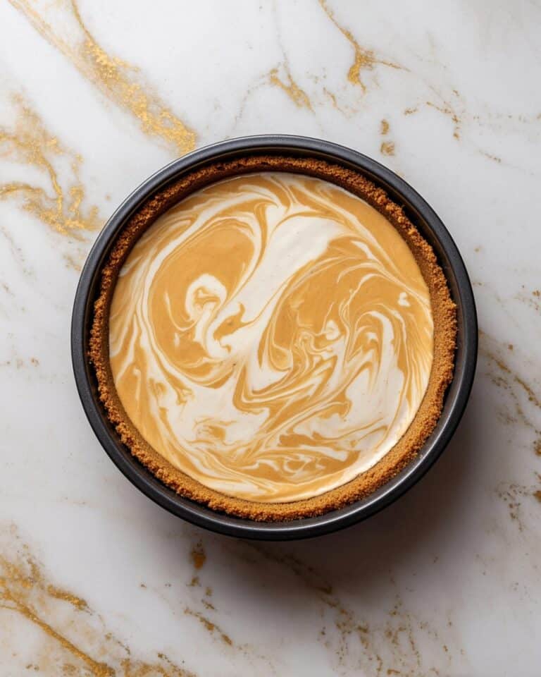 Pumpkin Swirl Gingersnap Cheesecake Recipe