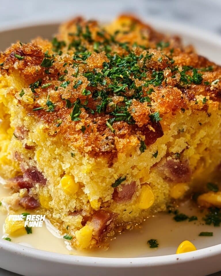 Loaded Cornbread Casserole Recipe