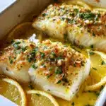 Garlic Butter Baked Cod Delicious and Simple Recipe