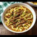 Slow Cooker Beef and Noodles Recipe