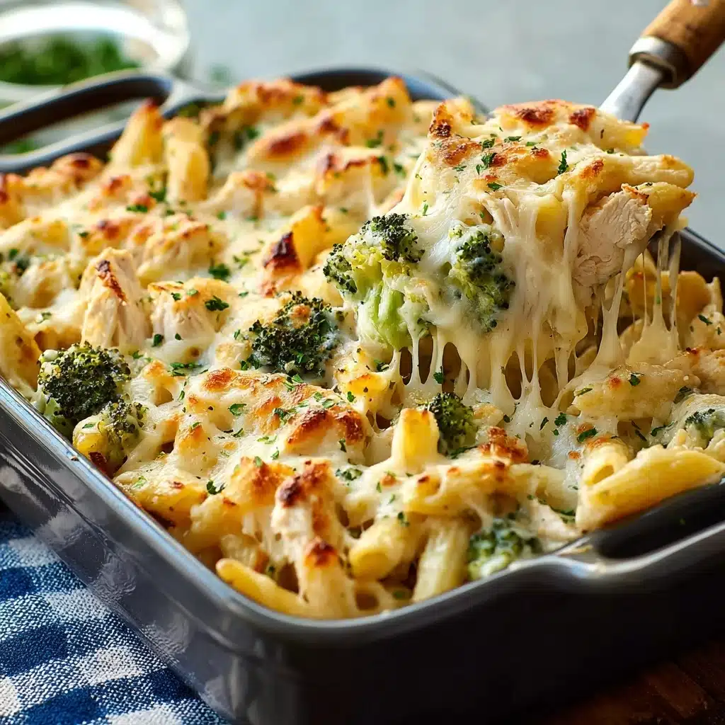 Chicken and Broccoli Alfredo Bake Recipe