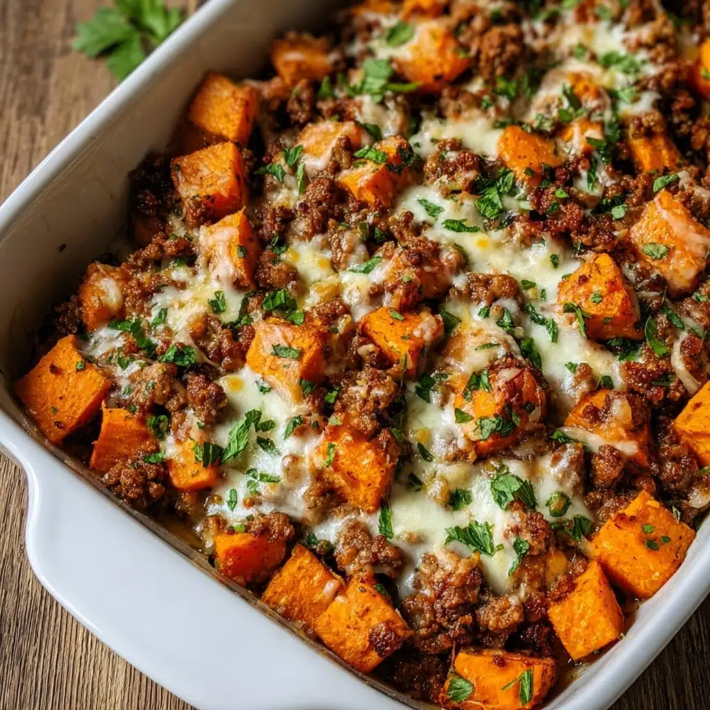 Once everything is cooked through, transfer the mixture to the prepared baking dish and spread it out evenly Recipe - Recipe Image