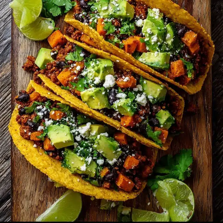 Sweet Potato and Black Bean Tacos Recipe