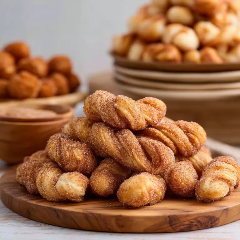 namon Sugar Twists with Cream Cheese Dip Recipe