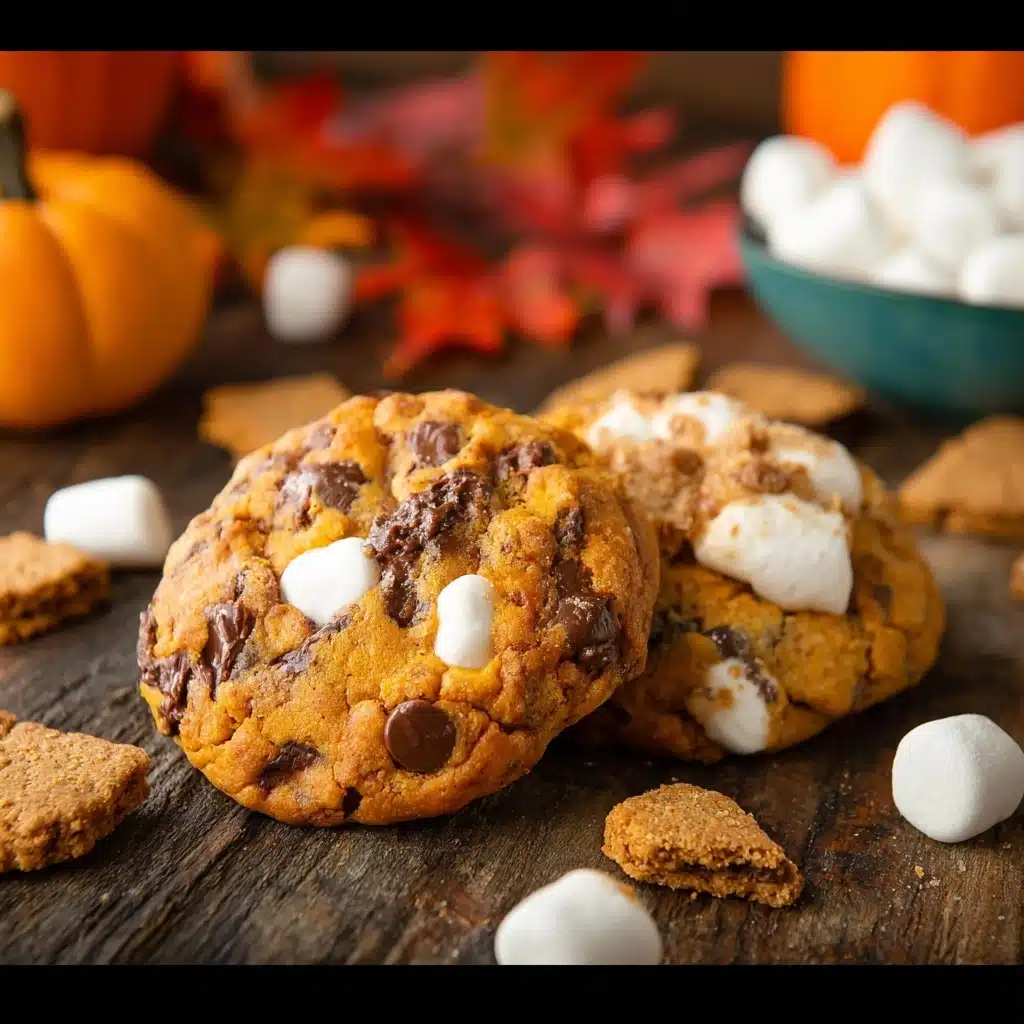 Pumpkin S’mores Cookies Recipe - Recipe Image