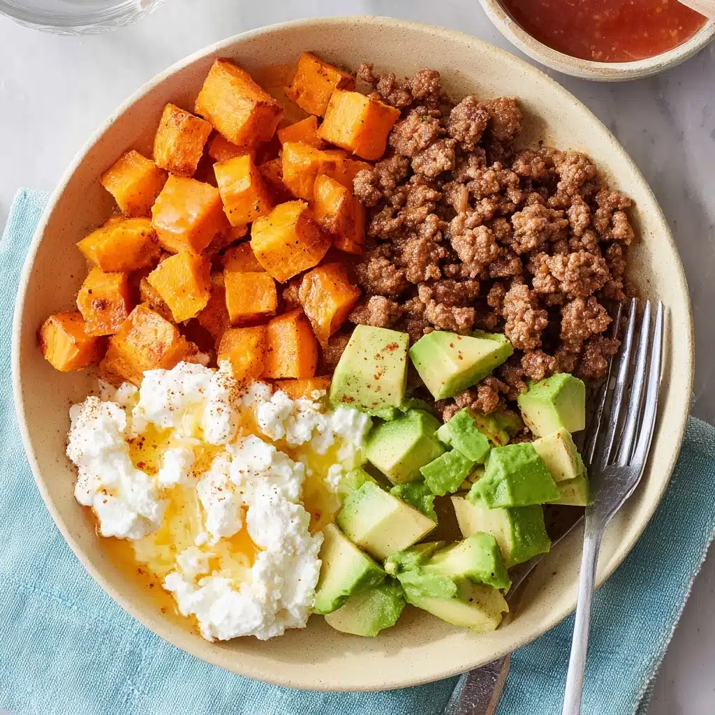 Ground Beef Hot Honey Bowl Recipe