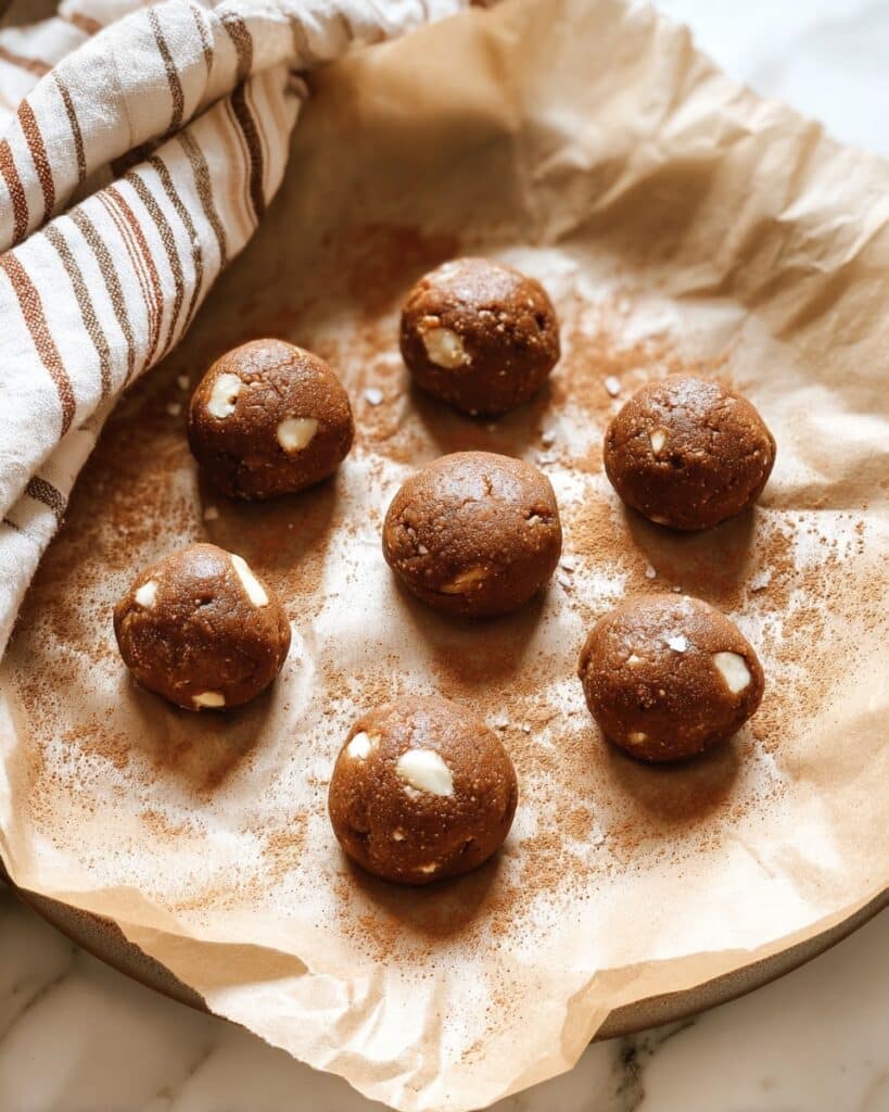 No-Bake High-Protein Pumpkin Snickerdoodle Bites Recipe