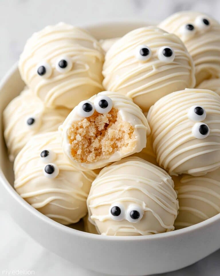 Mummy Oreo Balls Recipe