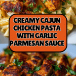 Cajun Chicken Pasta in Creamy Parmesan Garlic Sauce Recipe