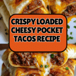 Loaded Cheesy Pocket Tacos Recipe